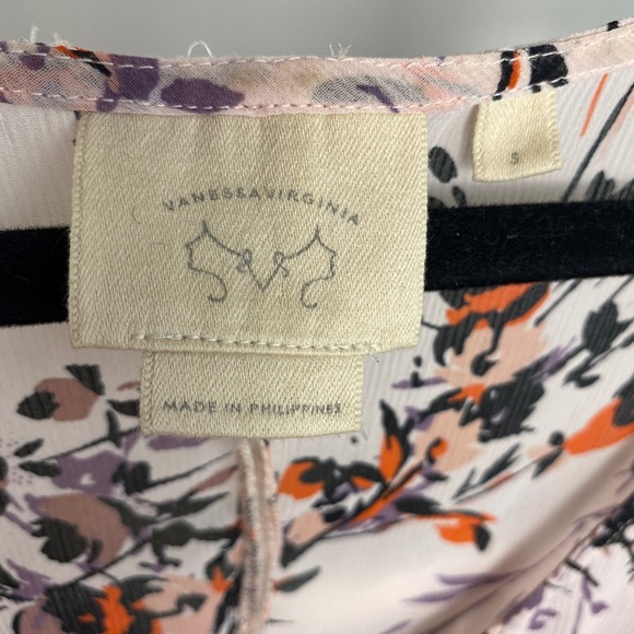 Anthropologie Floral and Polka-dot Flowy Tank Top - Picture 3 of 5